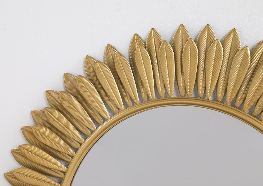 Tuscany - Sunburst Wall Mirror - Gold Coaster Fine Furniture