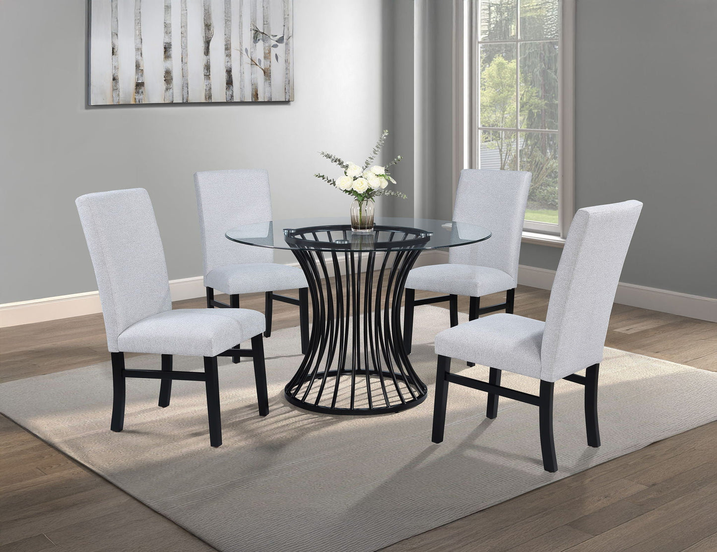 Tracy - Dining Table - Clear Crown Mark