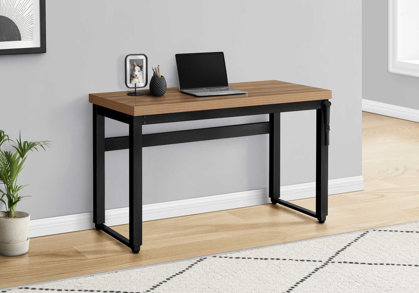 Computer Desk, Home Office, Standing, Adjustable, Laptop, Contemporary & Modern 8th Street