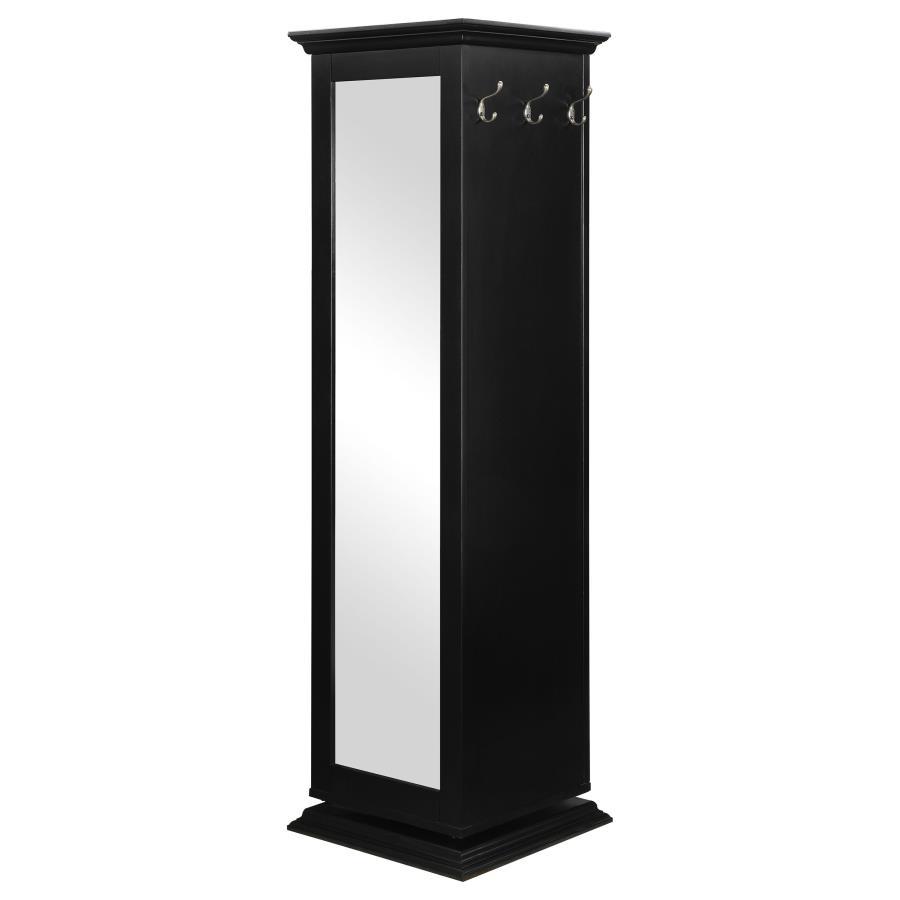 Robinsons - Swivel Accent Cabinet With Cork Board CoasterEssence