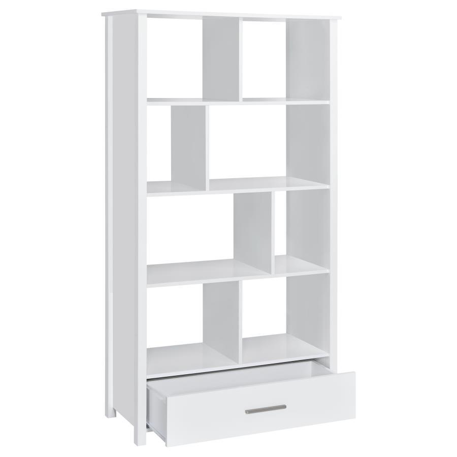 Dylan - 4-Shelf Storage Bookshelf CoasterEssence