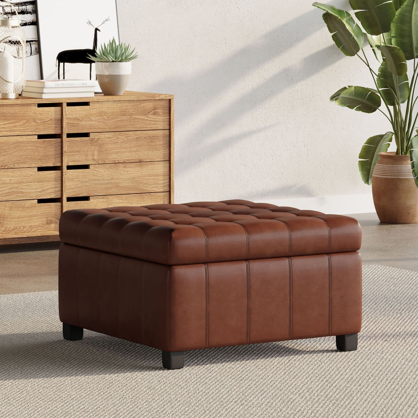Storage Ottoman For Living Room Noble House