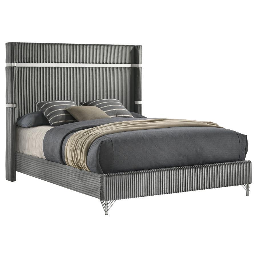 Lucia - Upholstered Wingback Bed Coaster Fine Furniture