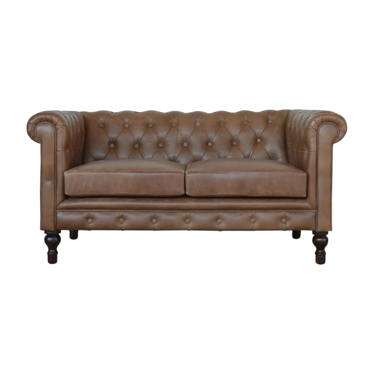 Buffalo - Chesterfield Sofa - Brown Artisan Furniture