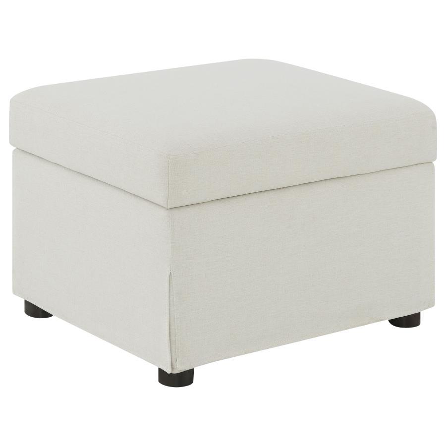 Winter - Upholstered Hydraulic Lift Top Storage Ottoman Coaster Fine Furniture