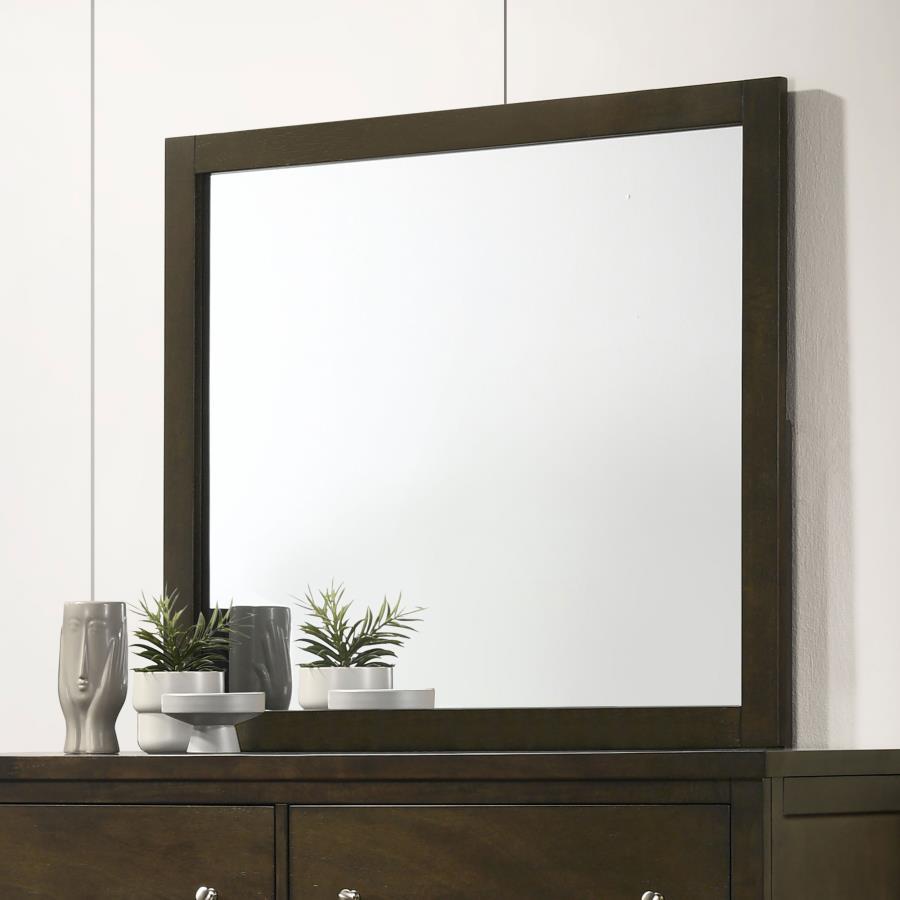 Wilkes - Dresser Mirror - Dark Cocoa Coaster Fine Furniture