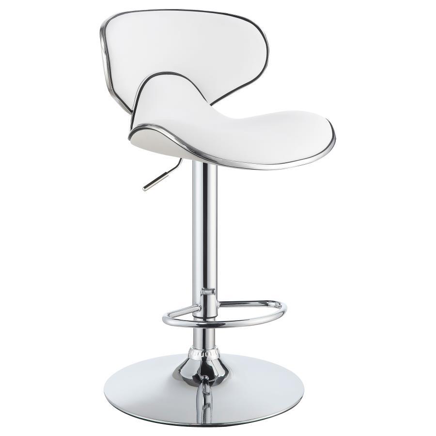 Edenton - Upholstered Adjustable Bar Stool (Set of 2) CoasterEveryday