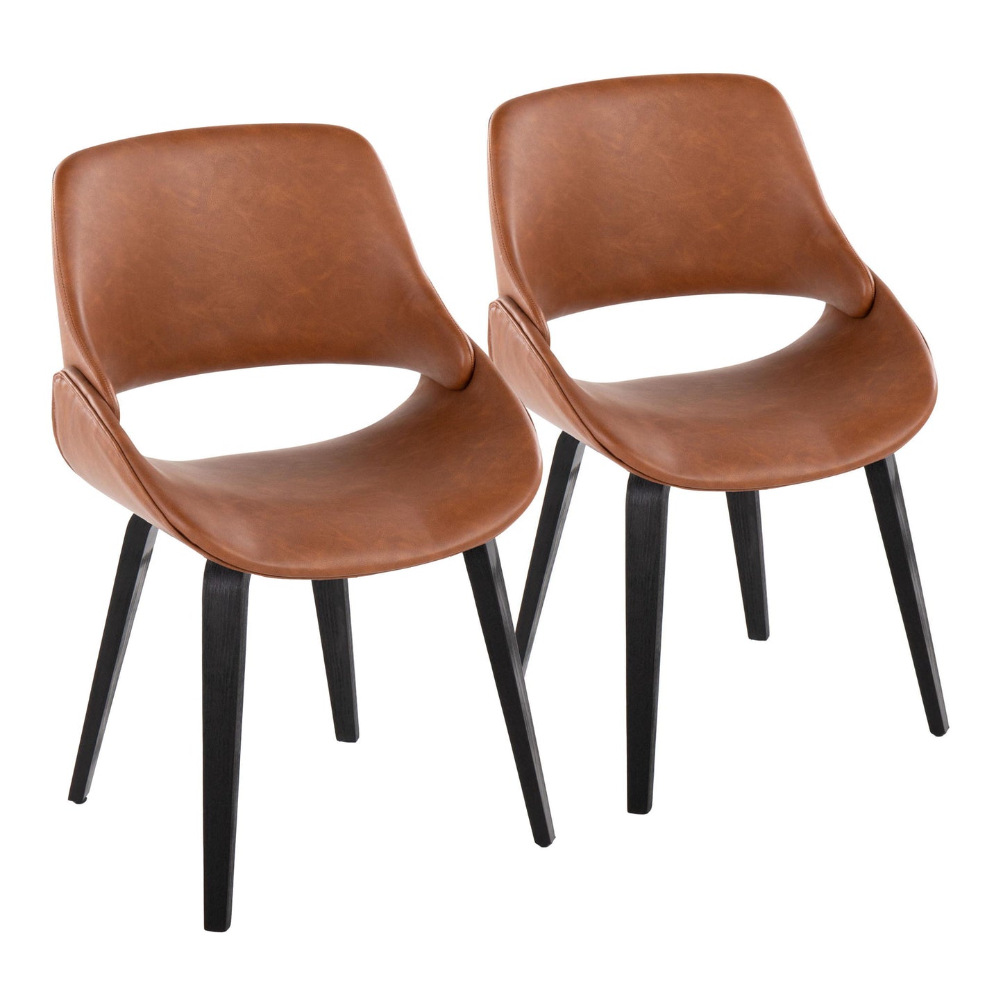 Fabrico - Mid Century Modern Comfortable Design Dining Chair (Set of 2) Lumi Source