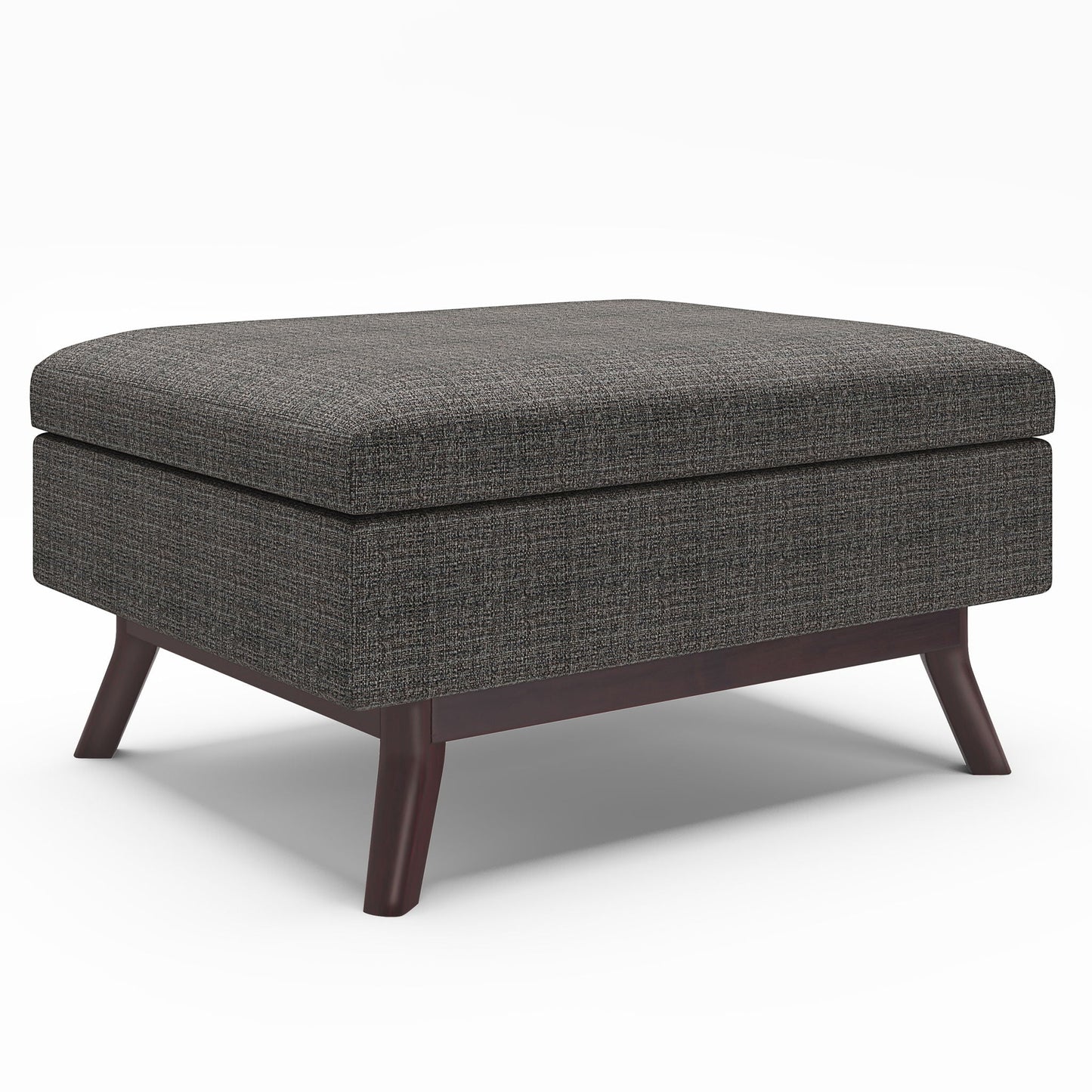 Owen - Upholstered Rectangular Storage Ottoman Simpli-Home