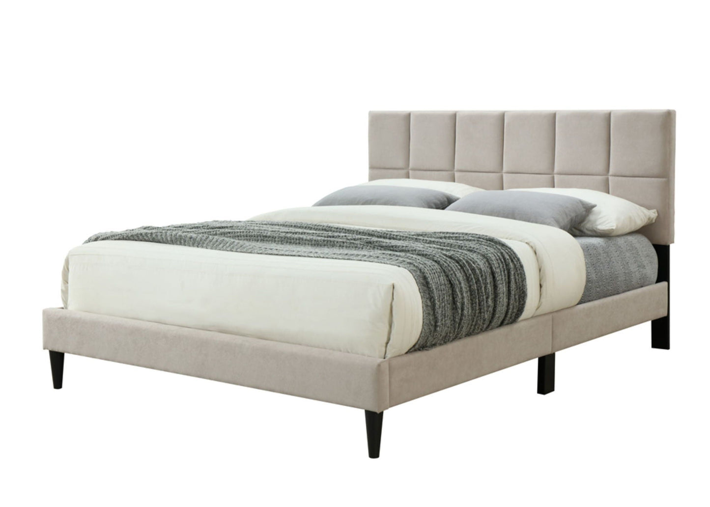Squares Bed Stylish With USB Bernards Furniture