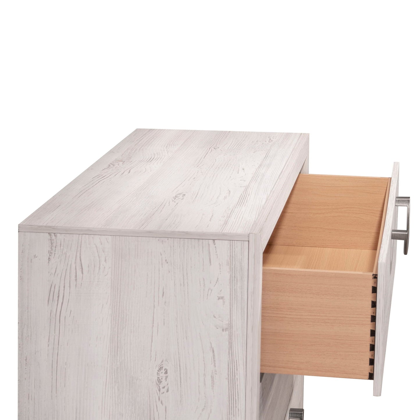 Veda - Nightstand - Beige Crown Mark