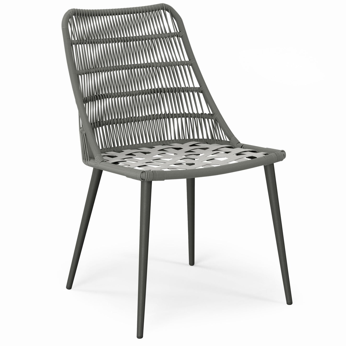 Beachside - Outdoor Dining Chair (Set of 2) - Gray Simpli-Home