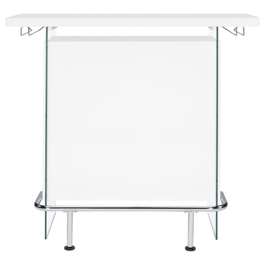 Acosta - Freestanding Home Bar Wine Cabinet CoasterEveryday