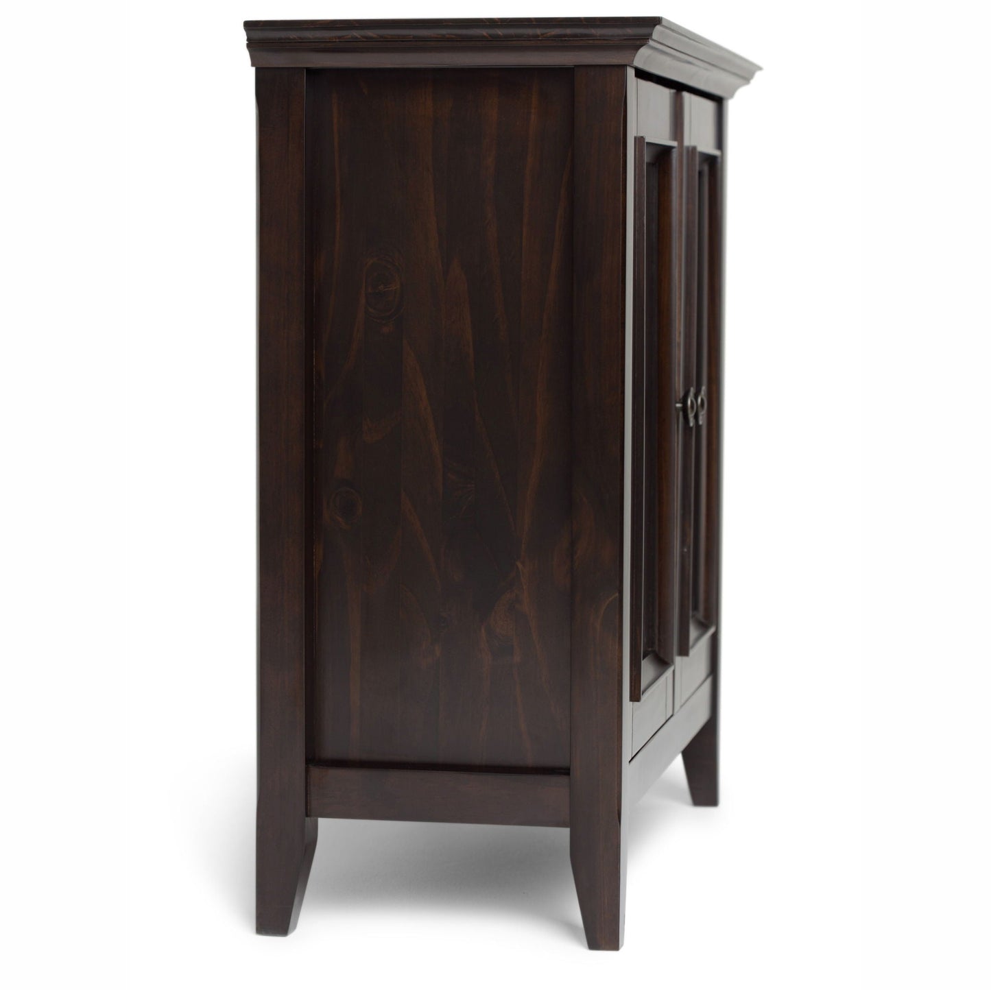 Amherst - Handcrafted Low Storage Cabinet Simpli-Home