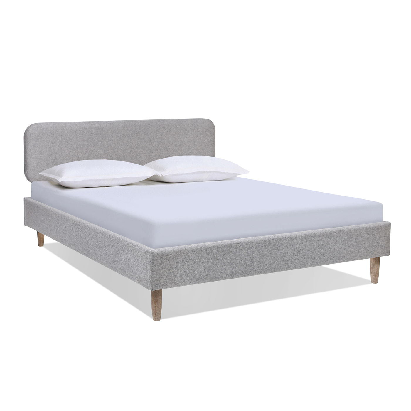 Diego - Low Upholstered Platform Bed Jennifer Taylor Home