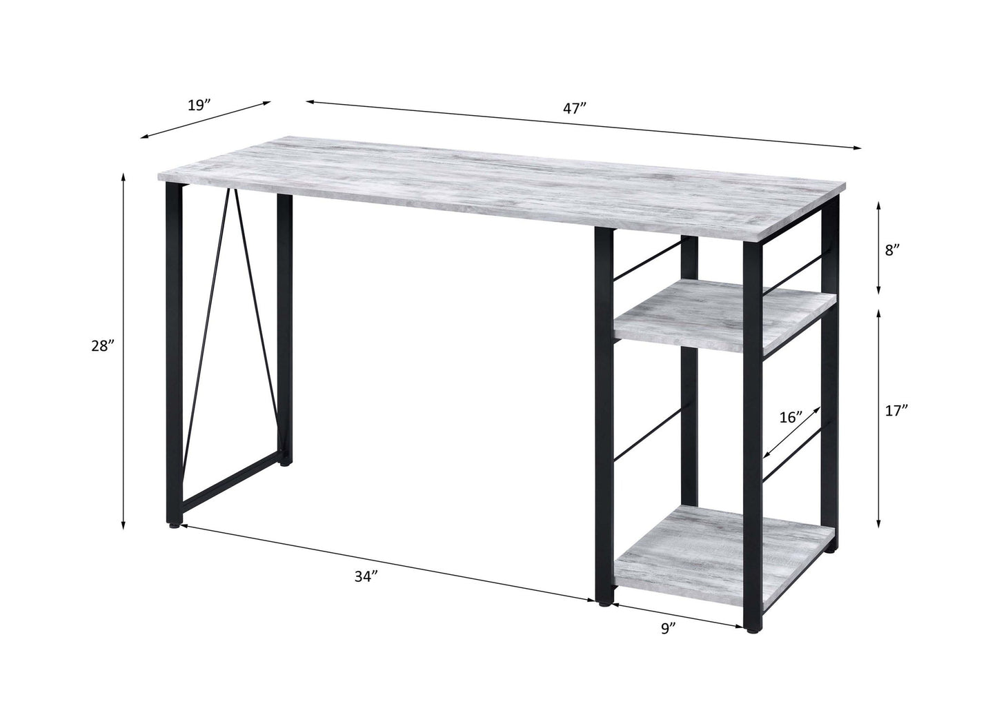 Vadna - Writing Desk, Stylish Design Acme