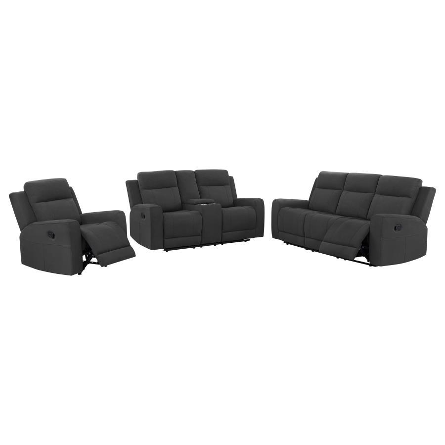 Brentwood - Upholstered Reclining Sofa Set Coaster Fine Furniture