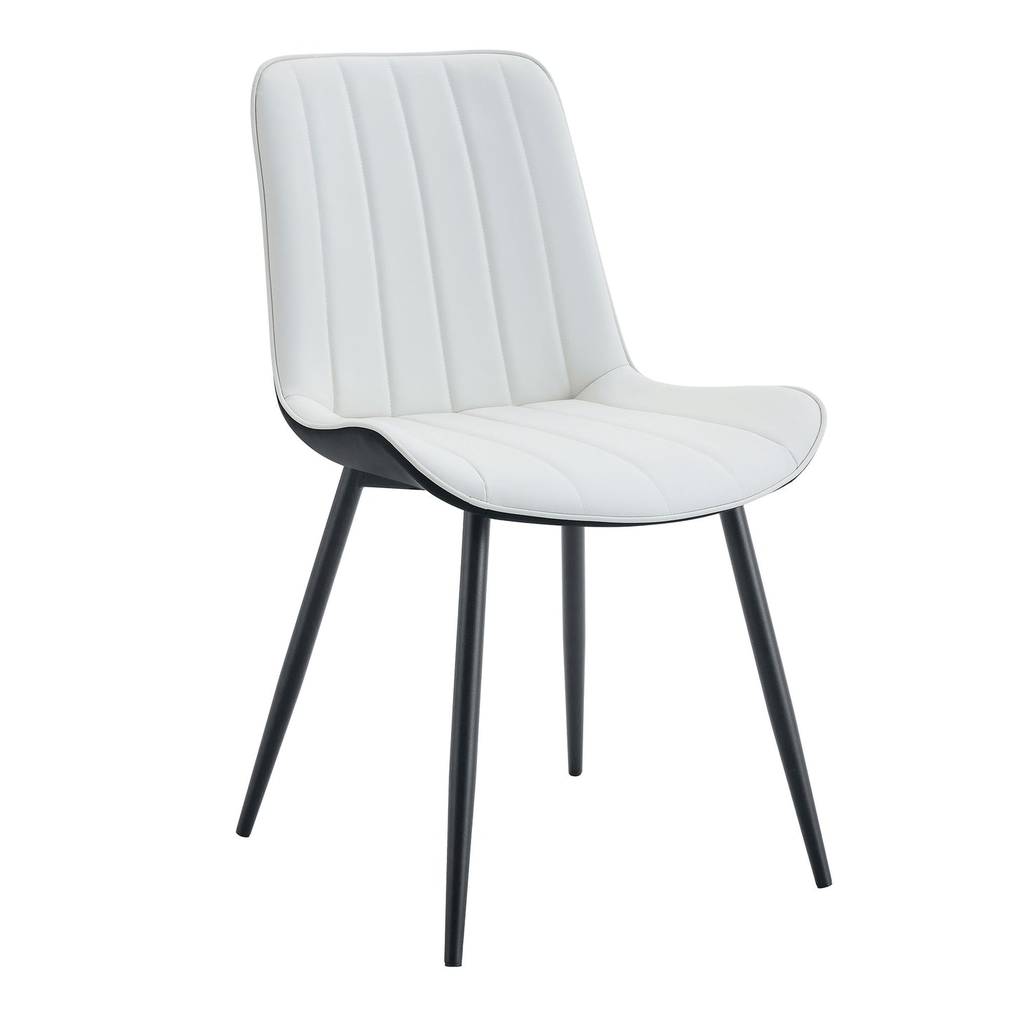 Modern Style Extended Seat Cushion Dining Chair Set Home Essentials