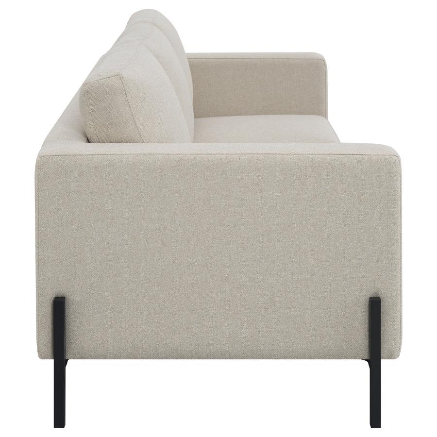 Tilly - Upholstered Track Arm Sofa Set Coaster Fine Furniture