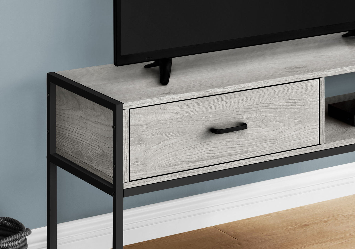 TV Stand, Console, Media Entertainment Center, Storage Drawer 8th Street