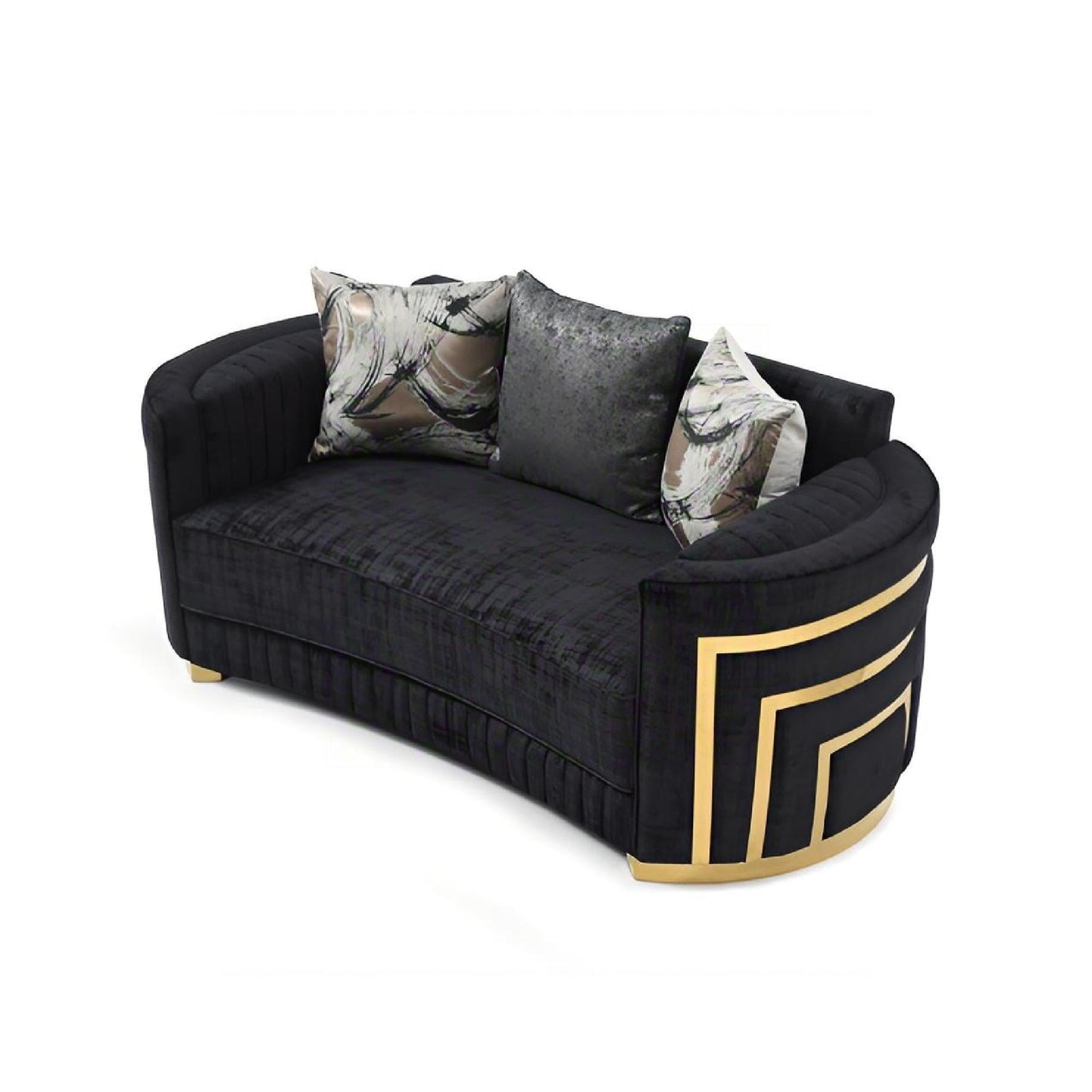 Soledad - Loveseat - Black Glory Furniture