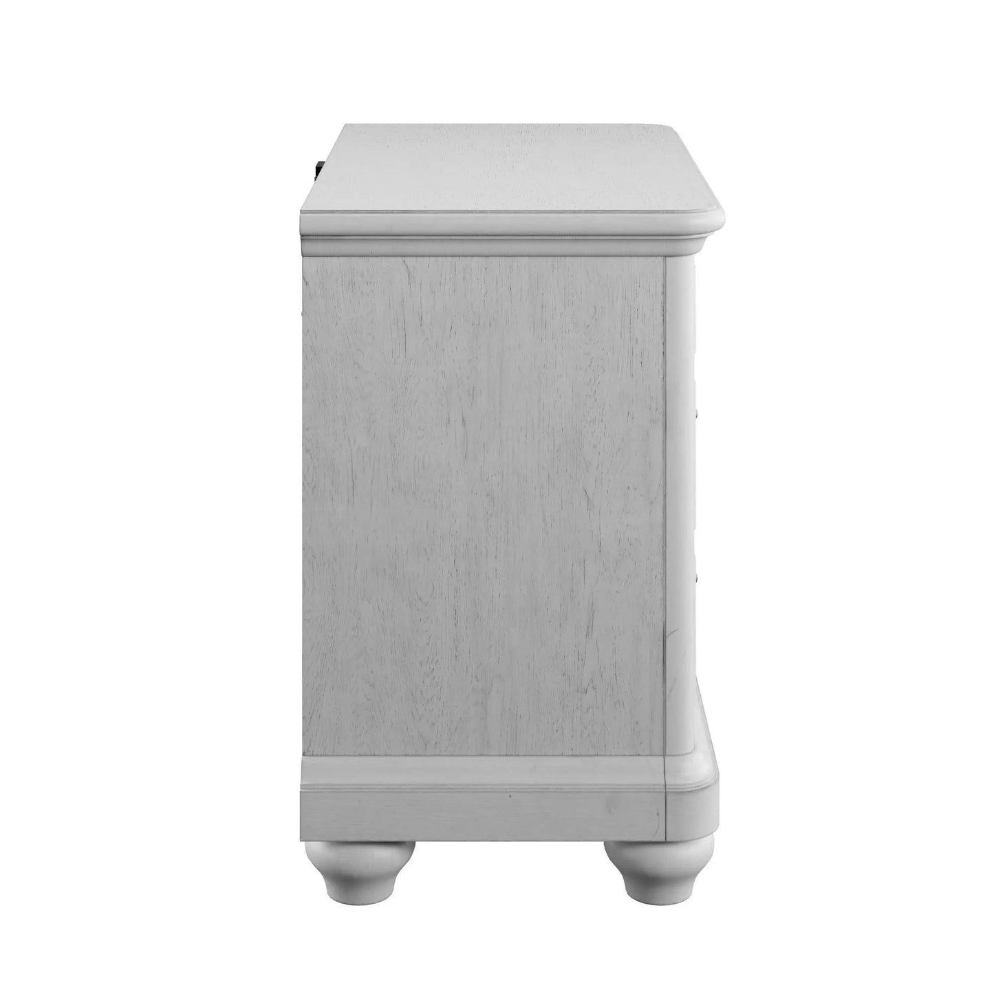 Mariano - 3 Drawer Nightstand With USB - Gray Emerald Home
