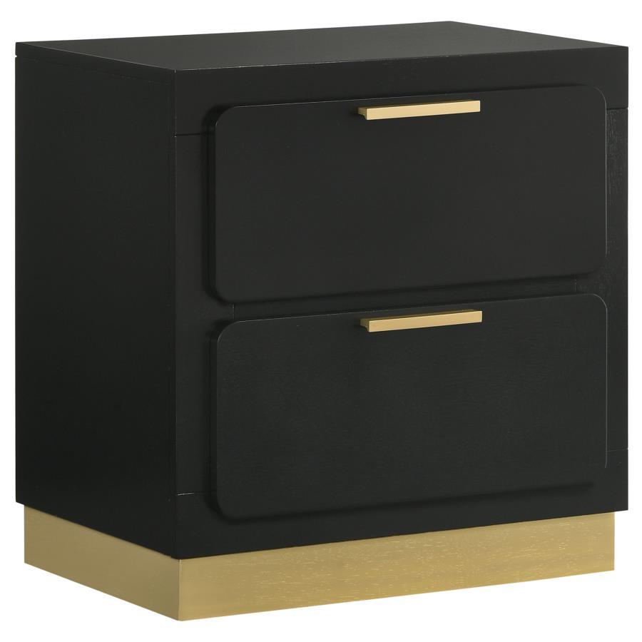 Caraway - 2-Drawer Nightstand Coaster Fine Furniture