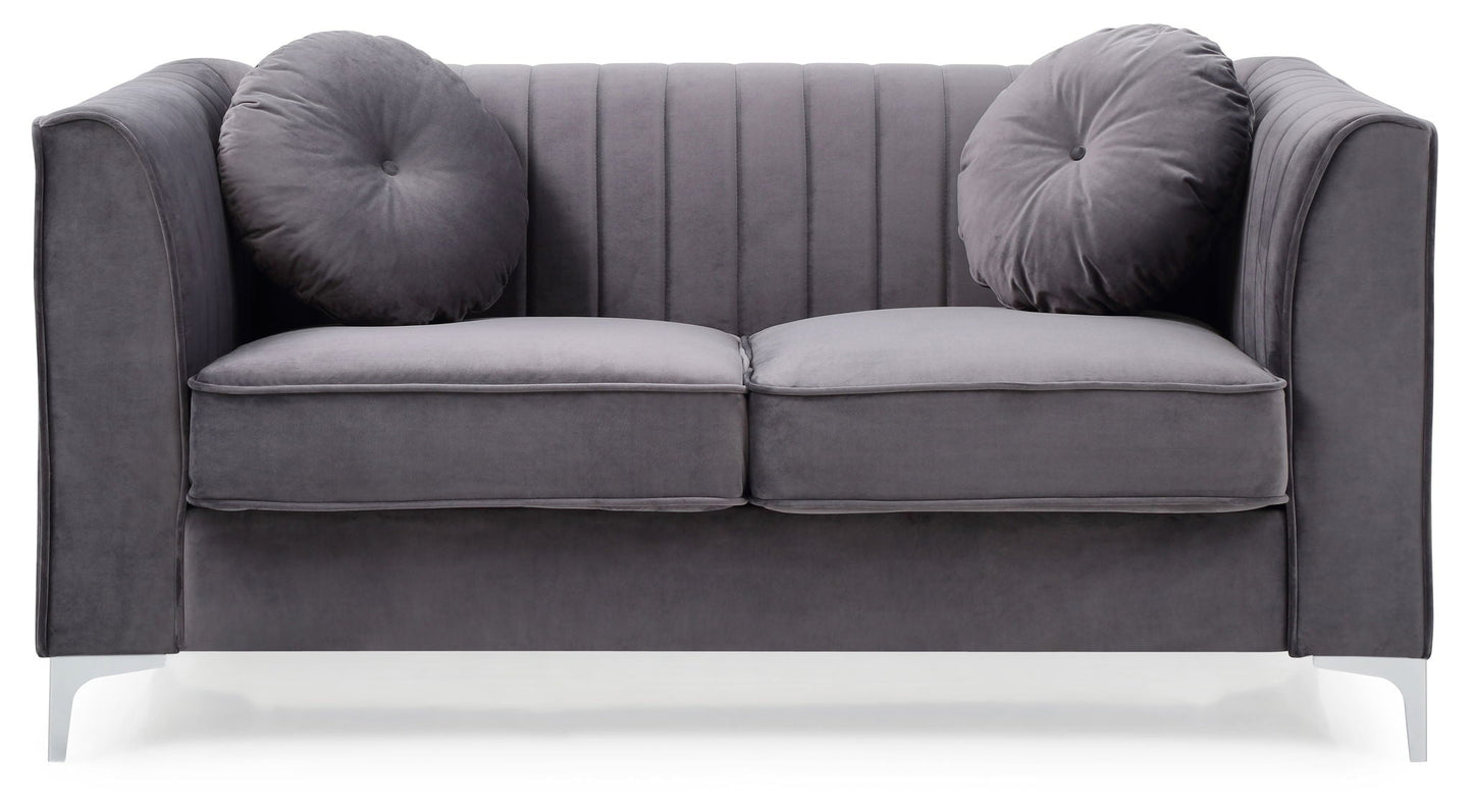 Delray - Micro Suede Loveseat Glory Furniture