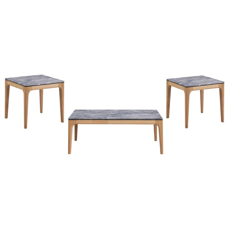 Polaris - Smarttop Coffee And End Table Set Coaster Fine Furniture
