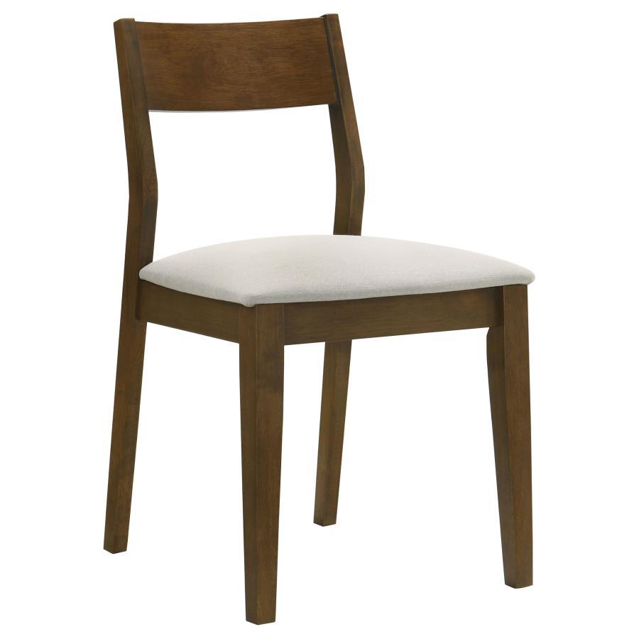 Almonte - Dining Chair Upholstered Seat (Set of 2) - Dark Brown Coaster Fine Furniture