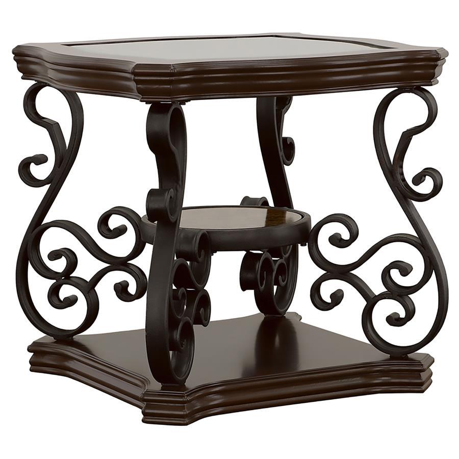 Laney - Glass Top Coffee And End Table Set Coaster Fine Furniture