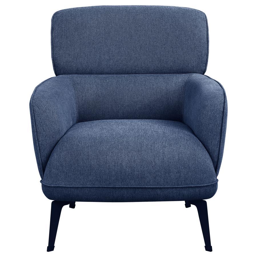 Andrea - Upholstered Crecent Arm Accent Chair Coaster Fine Furniture