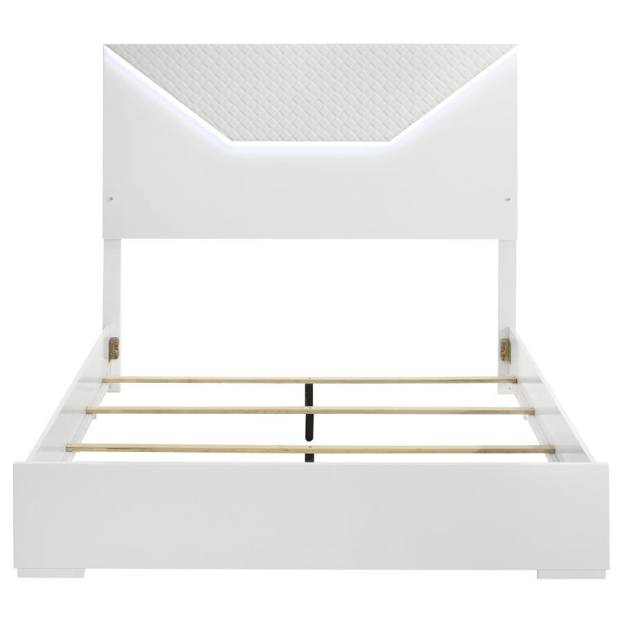 Ives - Panel Bed LED Headboard Coaster Fine Furniture