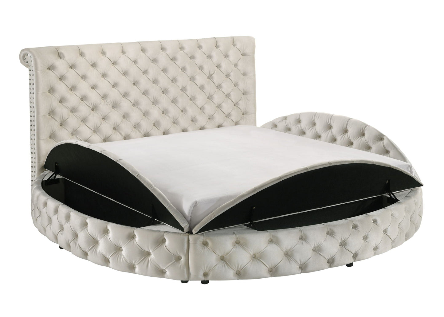 Brigitte - Storage Bed Crown Mark