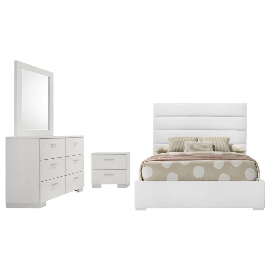 Felicity - Upholstered Bedroom Set Coaster Fine Furniture
