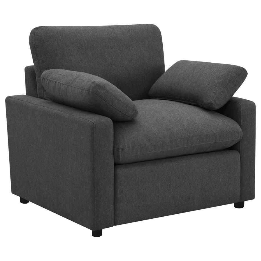 Collins - Upholstered Power Recliner Chair Coaster Fine Furniture