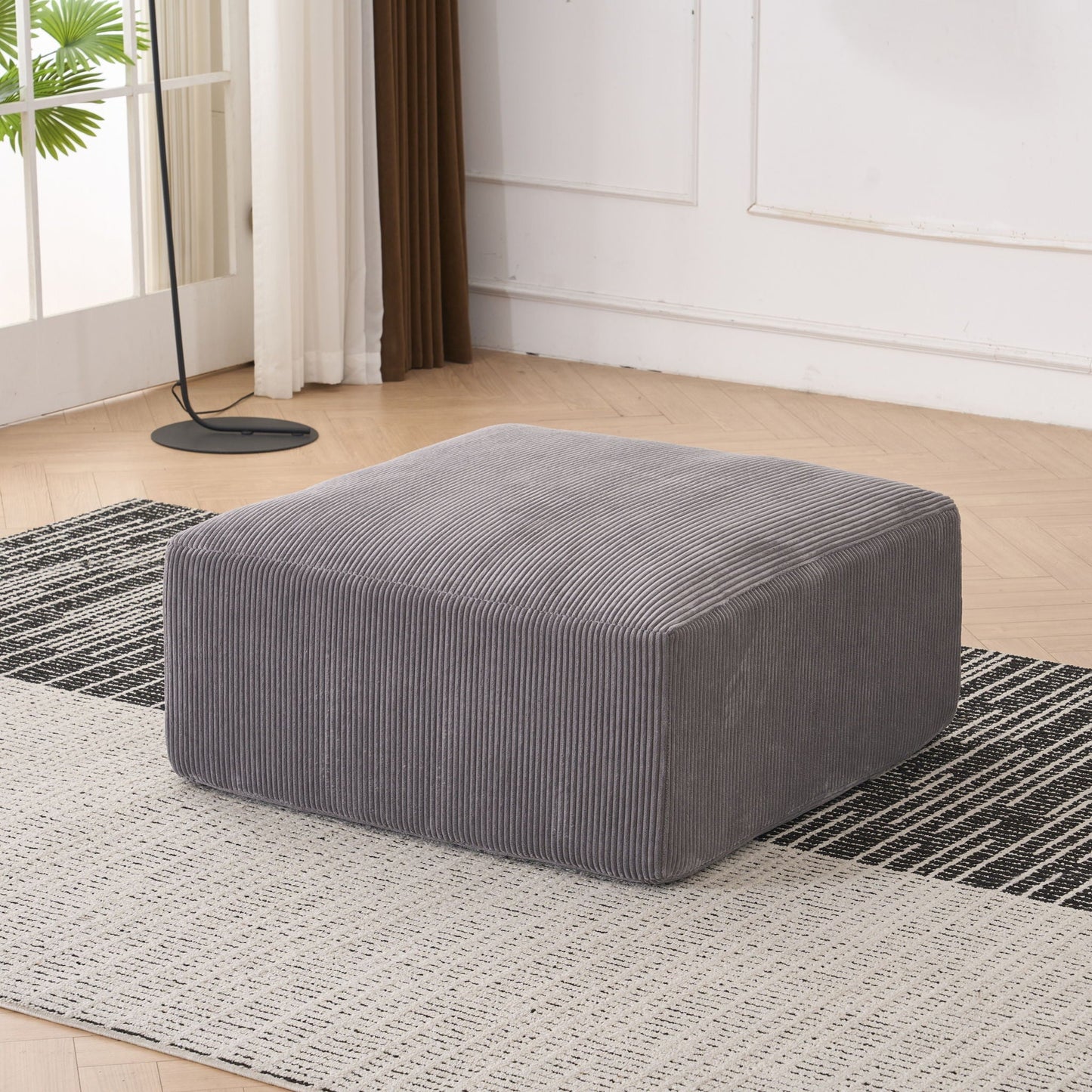 Modular Upholstered Ottomans Home Essentials