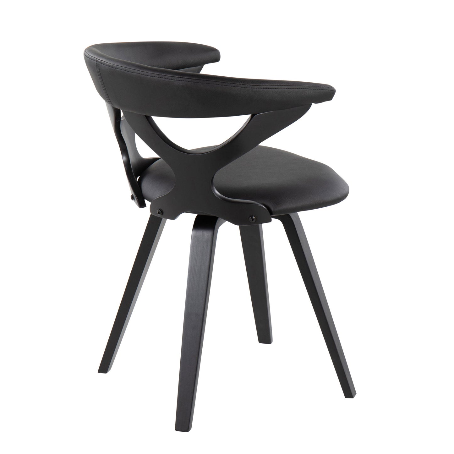 Gardenia - Mid-Century Modern Dining Chair With Swivel Lumi Source