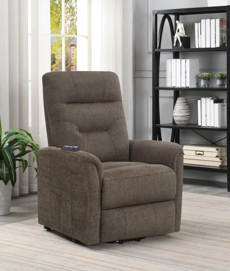 Henrietta - Upholstered Power Lift Massage Chair CoasterEveryday