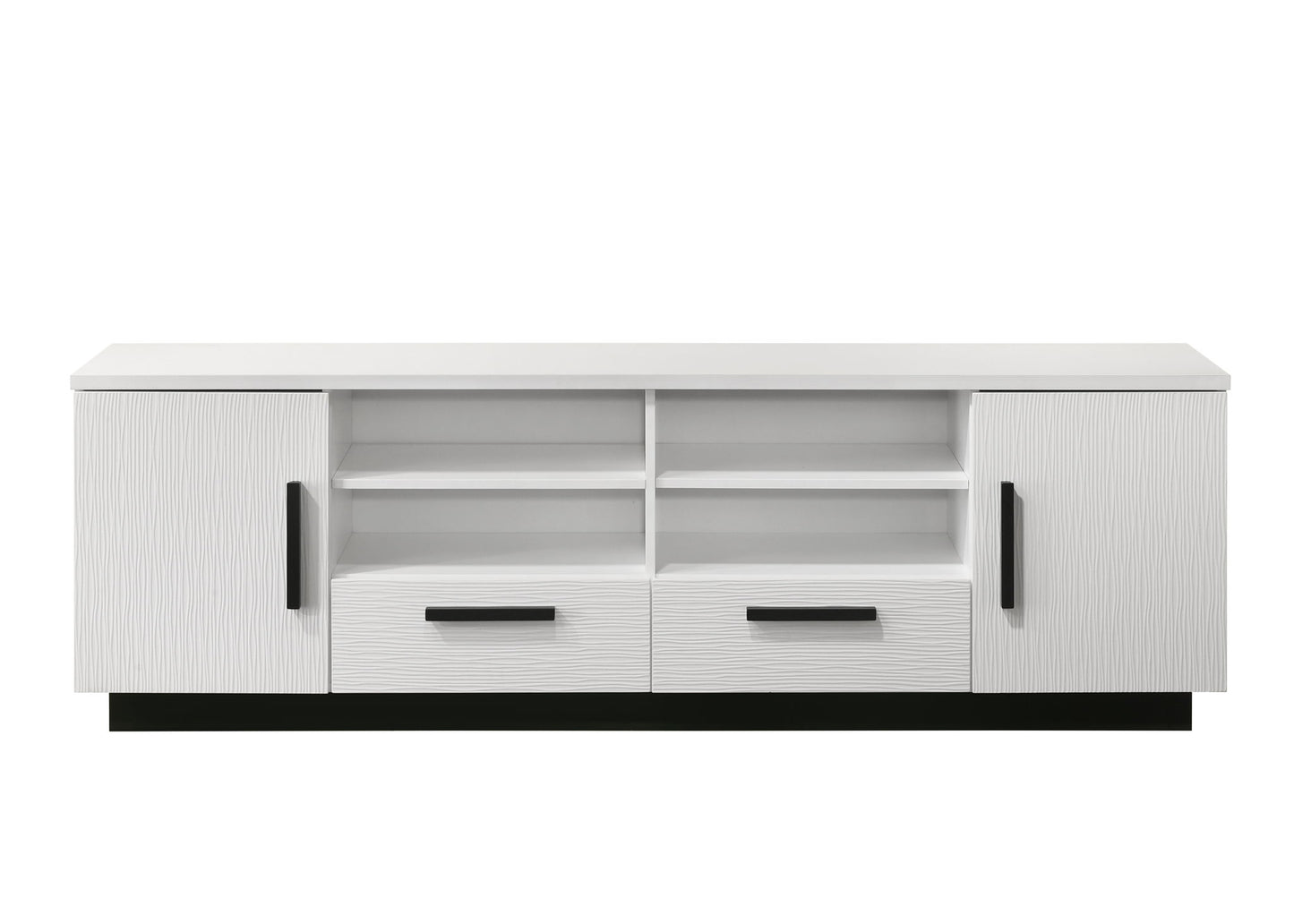 Matilda - TV Stand With Drawers - White Finish Lilola Home
