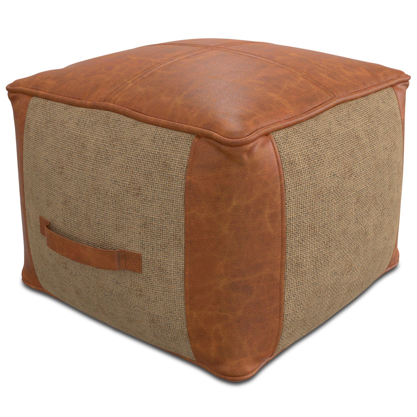 Atkinson - Pouf - Tan Simpli-Home
