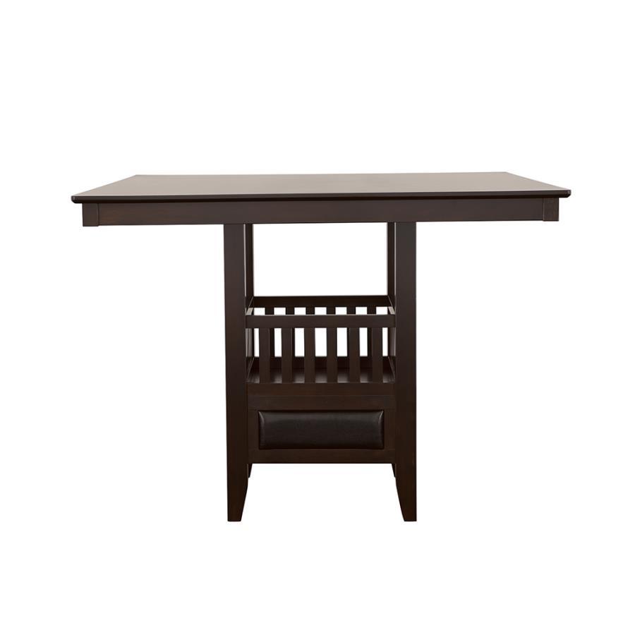 Jaden - Square Counter Height Dining Table - Espresso CoasterEveryday