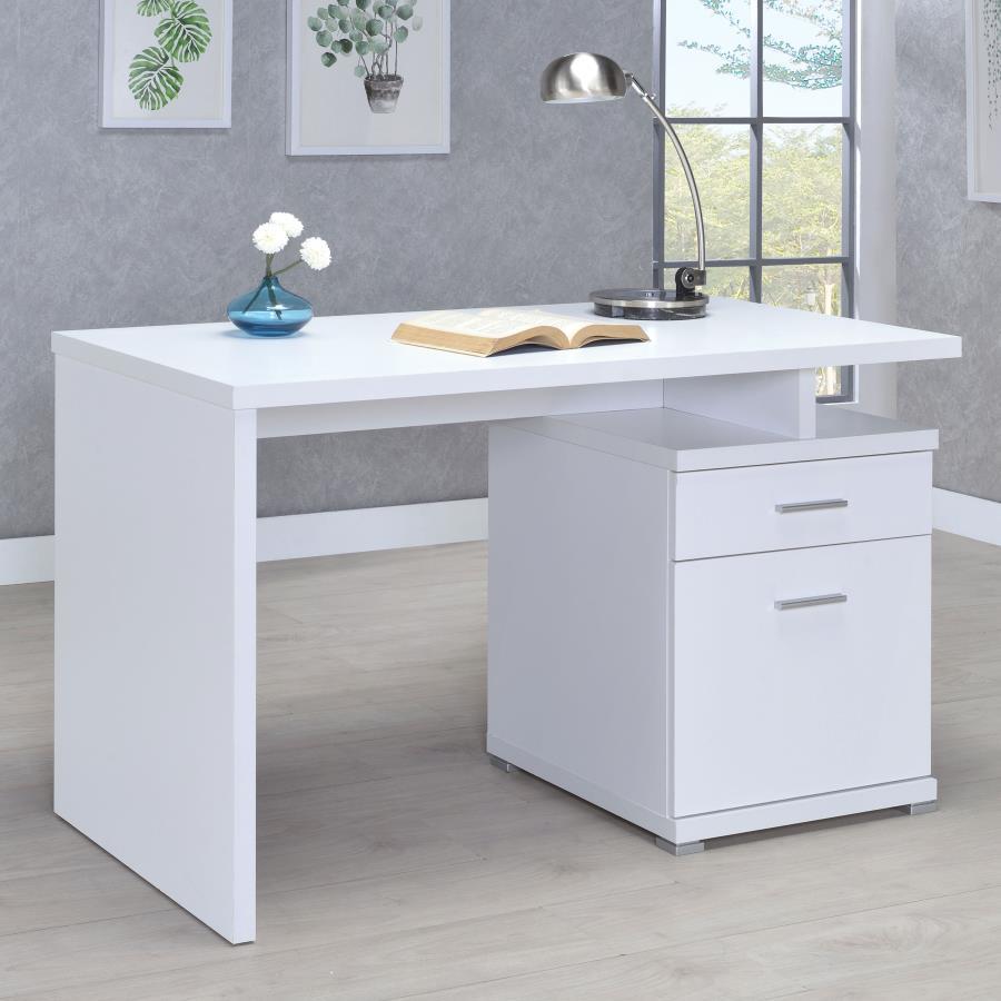 Irving - 2-Drawer Office Computer Desk CoasterEveryday