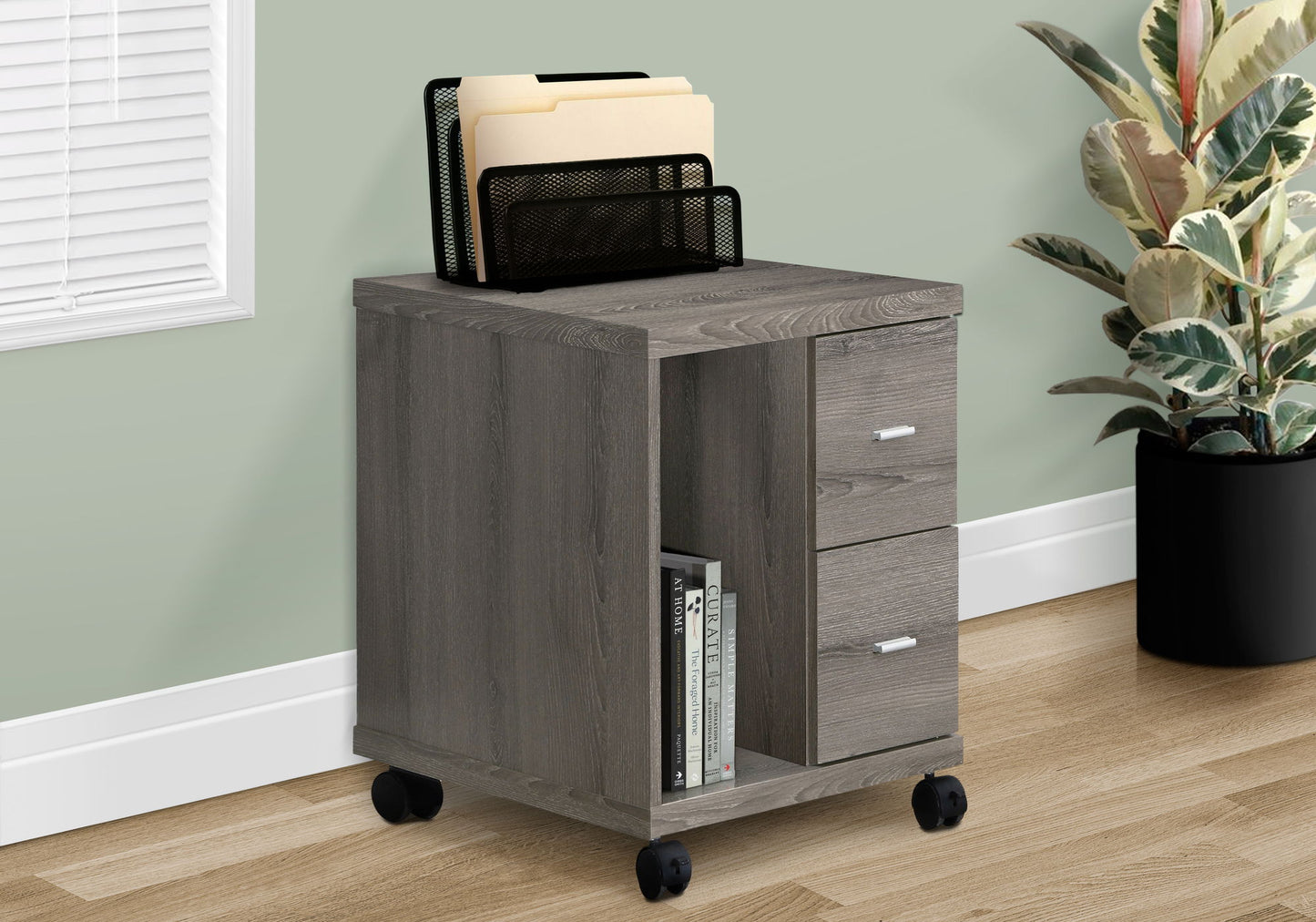 Office, File Cabinet, Printer Cart, Rolling File Cabinet, Mobile, Storage, Contemporary & Modern 8th Street