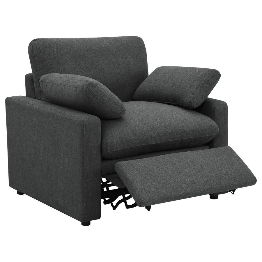 Collins - Upholstered Power Recliner Chair Coaster Fine Furniture