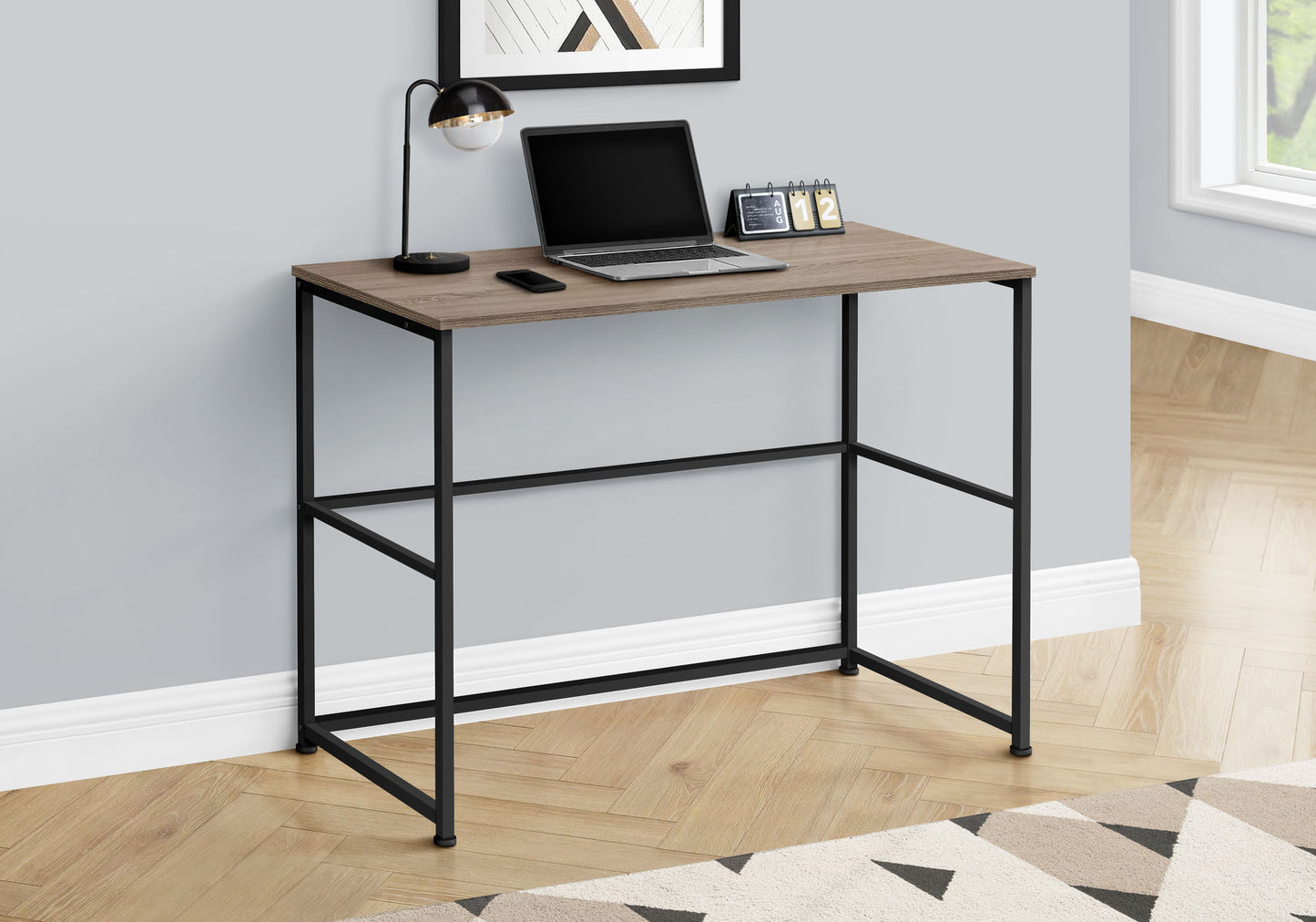 Computer Desk, Home Office, Laptop, Left Right Set-Up, Storage Drawers, Work, Contemporary, Modern 8th Street
