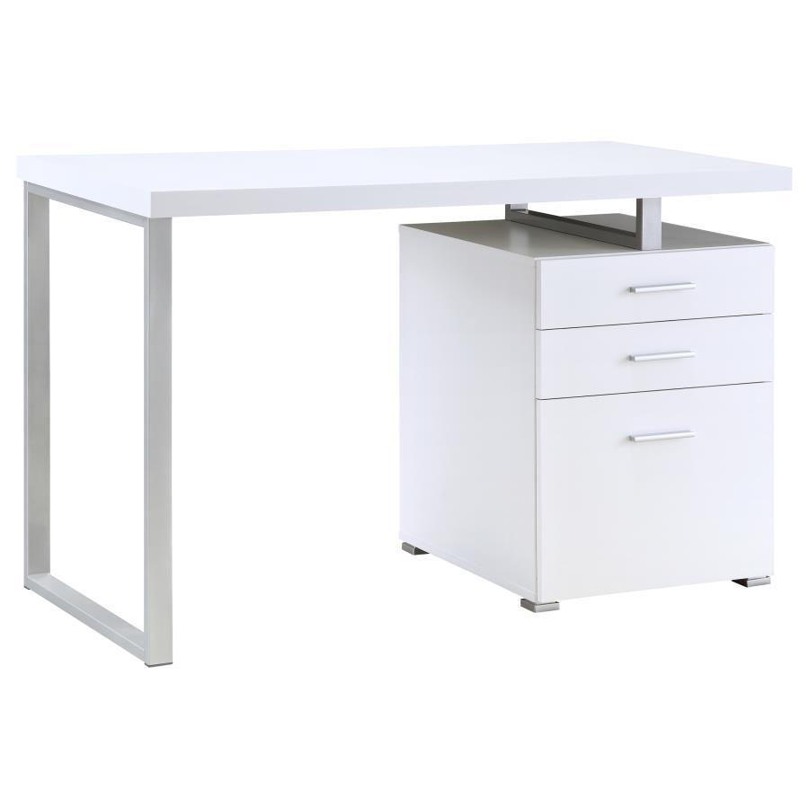 Brennan - 3-Drawer Office Computer Desk CoasterEveryday