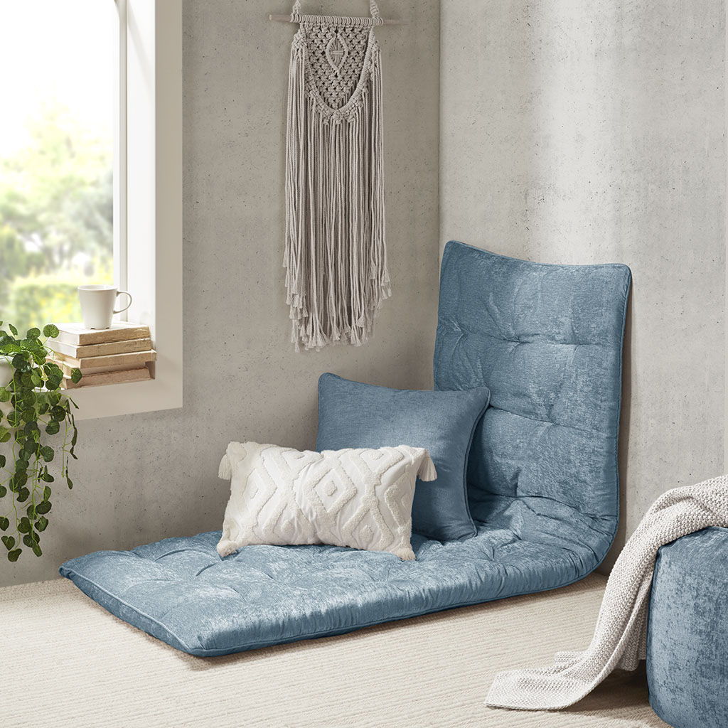 Edelia - Lounge Floor Pillow Cushion - Aqua Intelligent Design
