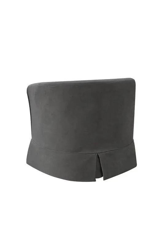 Tucker - Woven Fabric Swivel Barrel Chair Lilola Home