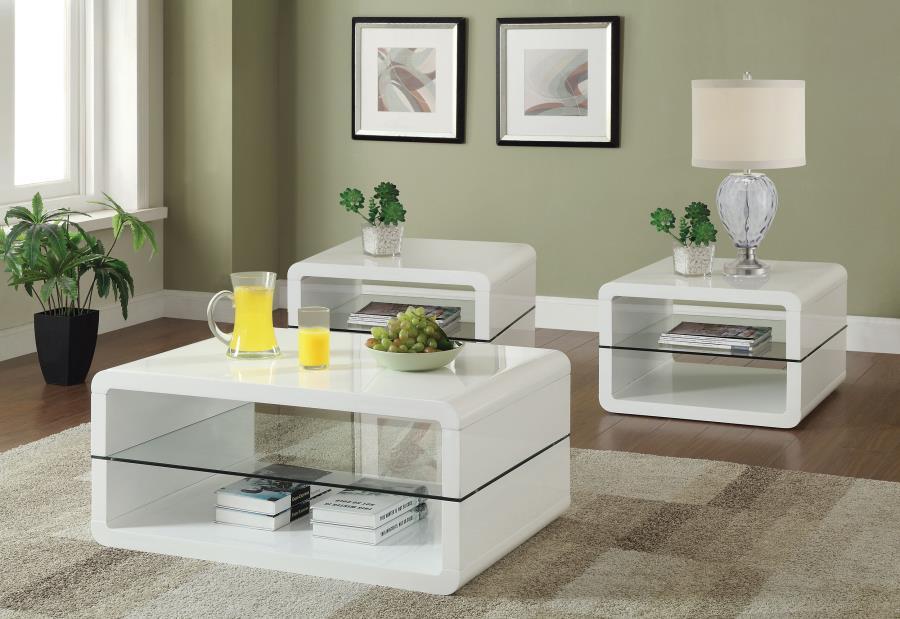 Elana - Coffee Table Set Coaster Fine Furniture